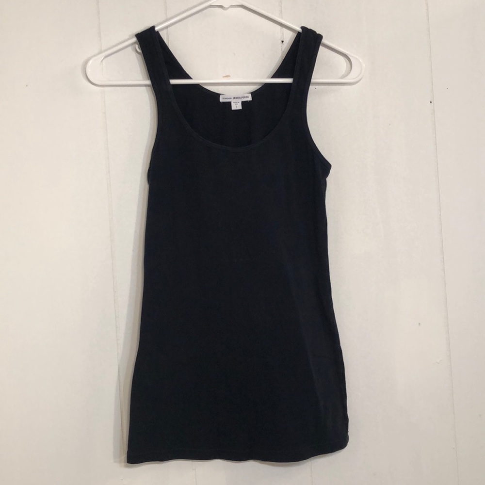 Women’s Size 1 Black Tanktop, James Perse
